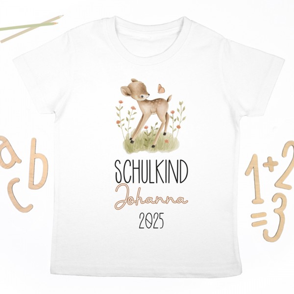 Schulkindshirt | Fabulous Forest | Wunschname & Wunschjahr