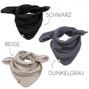 Vorschau: Musselintuch | Wunschfarbe Vorschau: Musselintuch | Wunschfarbe