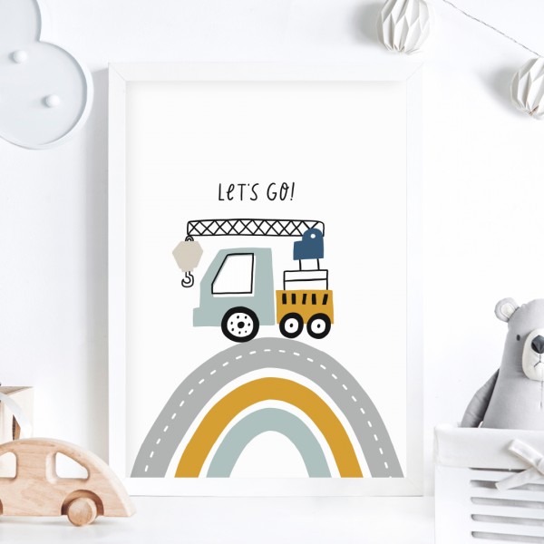 Kinderposter | Cute Cars