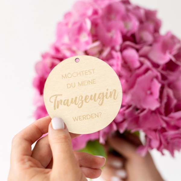 Trauzeugin Anhänger | Hochzeit | Trauzeugin fragen | Geschenk Anhänger