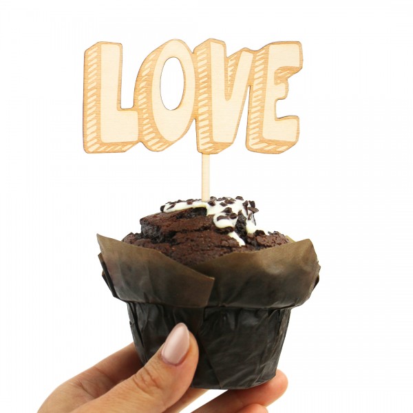 Cake Topper - Love Comic