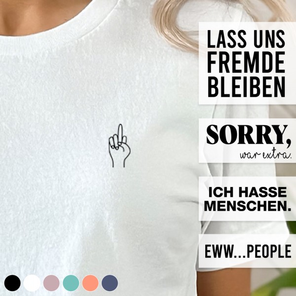 Frauen Shirt | Statement | Menschenliebe | Wunschfarbe