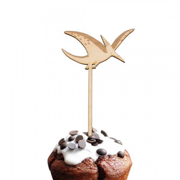Cake Topper Holz | Pterodactyl Peter
