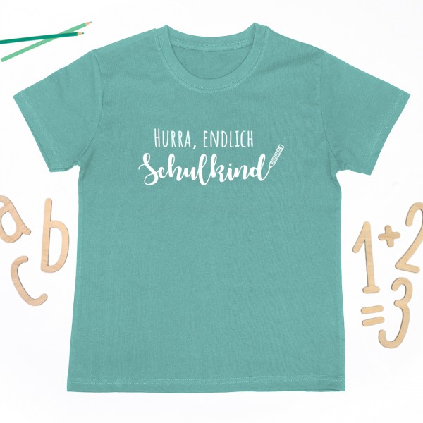 Schulkindshirt | Hurra Schulkind Stift