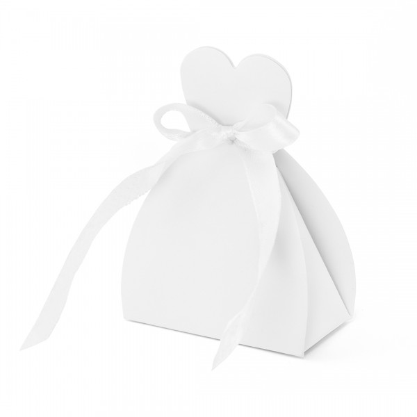 Papierbox für Geschenke für die Gäste an der Hochzeit