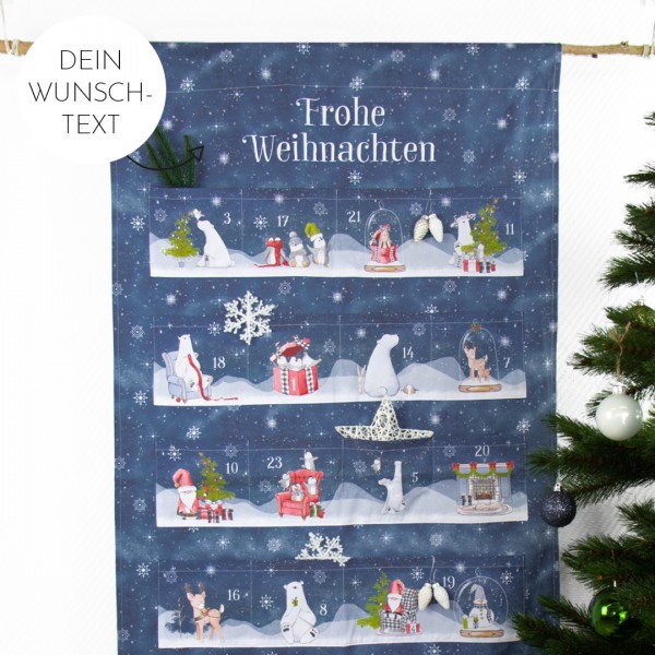 Adventskalender | Nordpol | We Love X-Max | Wunschtext