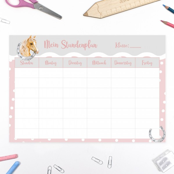 Stundenplan | Pferdeliebe