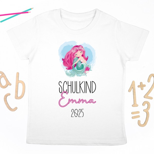 Schulkindshirt | Meeresrauschen | Wunschname & Wunschjahr