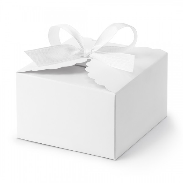Papierbox für Geschenke für die Gäste an der Hochzeit