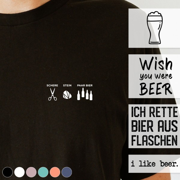 Männer Shirt | Statement | Bier | Wunschfarbe