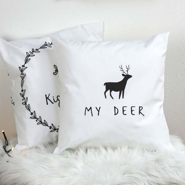 Kissen mit dem Aufdruck "My deer"
