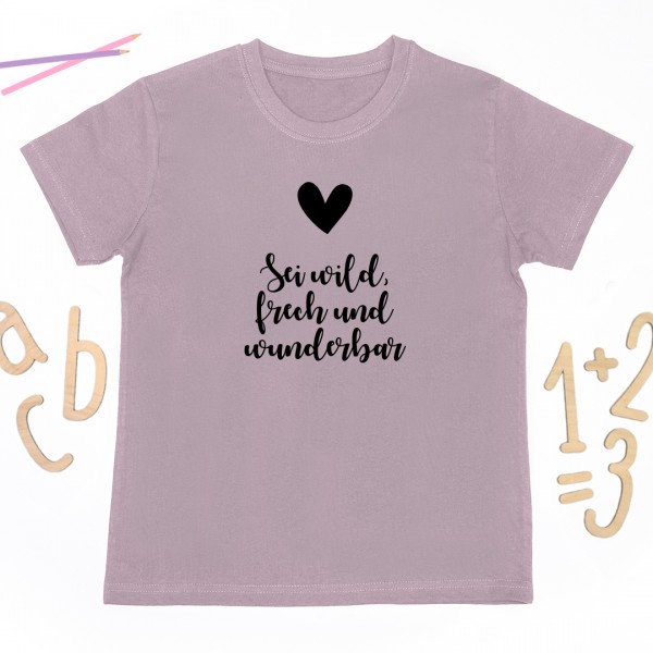 Schulkindshirt | Sei Frech